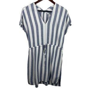 Rails | Wren Seattle Stripe Blue White Shirt Dress